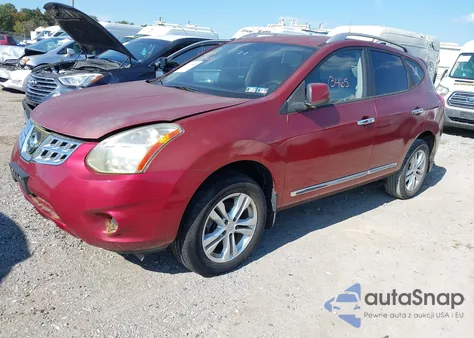 2013 Nissan Rogue Sv z USA, uszkodzony, nr VIN JN8AS5MV5DW109255